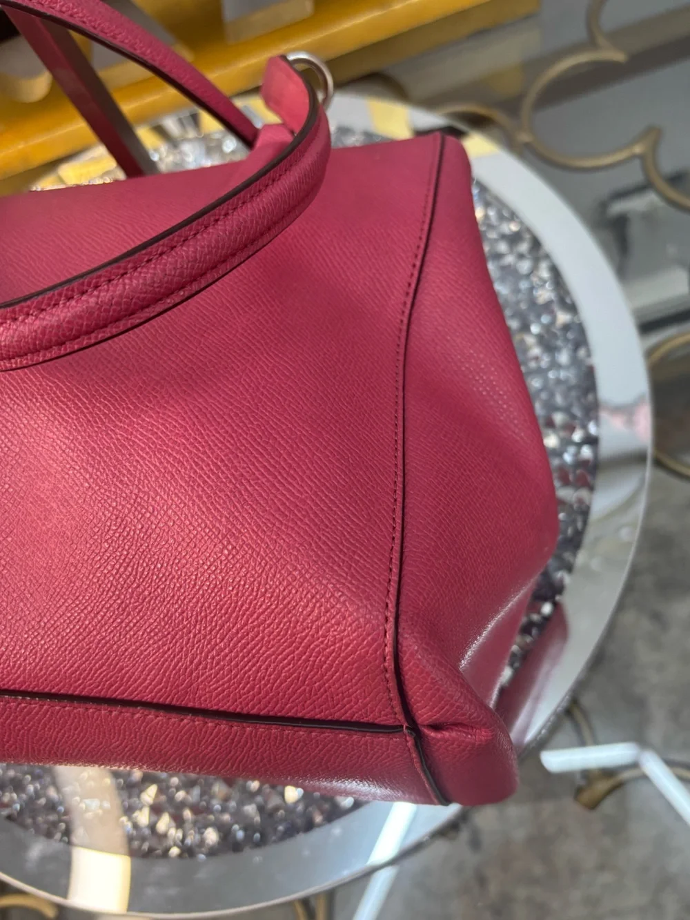 Coach 2016 Christie Carryall in Crossgrain Leather - Picture 12 of 14